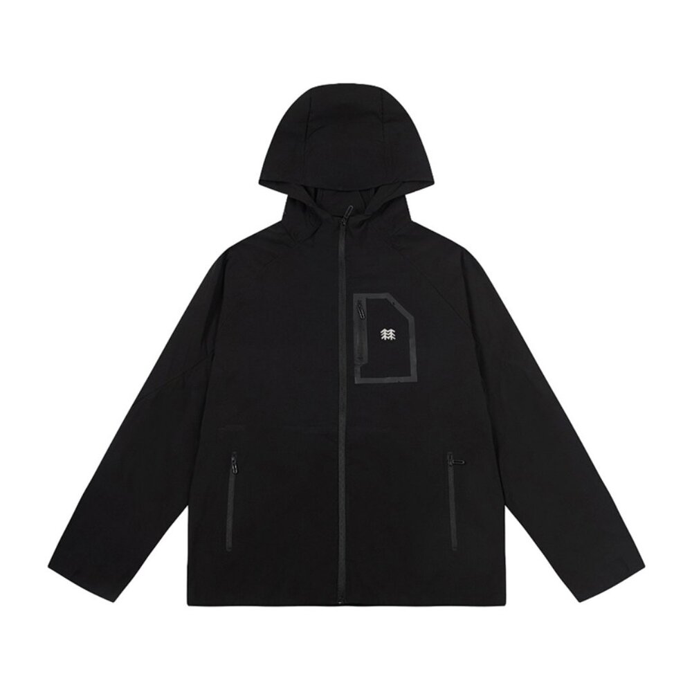 Kolon Sport Black Outdoor Leisure Jacket
